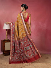 Digital Printed Art Silk Saree